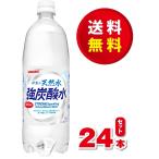 送料無料!サンガリア 伊賀の天然水 強炭酸水 1L 1000ml 12本入り×2ケース 24本 賞味期限2022年9月6日