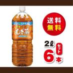 送料無料！伊藤園　健康ミネラル麦茶２Ｌ×１ケース（６本）賞味期限２０２４年７月