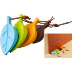  дверной стопор силикон leaf type дерево. лист Kids baby дверь Stop симпатичный вход салон интерьер дверь прекращение шнур имеется безопасность .. лист 
