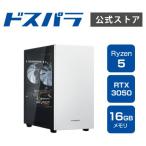 デスクトップPC 新品 パソコン ライトニング Lightning-G AT5W Ryzen5 4500搭載 Ryzen 5 4500/RTX3050/SSD500GB/メモリ16GB/Windows 11 Home 15531-3923