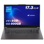  Sard wave ноутбук Core i5-1334U память 8GB / SSD 500GB Windows 11 Home 17.3 дюймовый 60Hz THIRDWAVE DX-17RP5A память 8GB установка 22340-4642