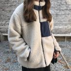 【 大人気商品 】 フリース レディース ボアブルゾン ボア もこもこ アウター 暖かい アウトドア 防寒 【 送料無料 】