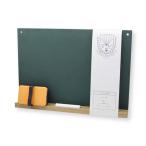 日本理化学　ちいさな黒板緑　ブラックボード　A４サイズ　伝言　メモ　プレゼント　インテリア　（緑）