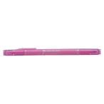 ●トンボ鉛筆　水性サインペン プレイカラーK ツインタイプ　0.3+0.8mm　キャンディピンク