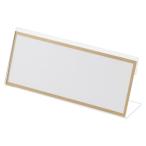 ●クラウン　L型カード立　本体(アクリル製)　外寸:幅150×高63mm