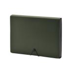 ●リヒトラブ　ＳＭＡＲＴ　ＦＩＴ　ドキュメントファイル　Ａ４判　１３ポケット（オリーブ）