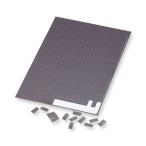 共栄プラスチック　マグネタッキー粘着テープ付　カットタイプ（ブラック）