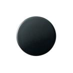* Crown цвет кружка Touch воспроизведение ABS производства круг форма диаметр 35× толщина 8mm( чёрный )