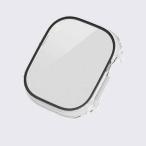  Elecom прямая поставка Apple часы 49mm полный покрытие кейс Gorilla стекло поверхность твердость 10H ударопрочный боковая сторона глянец ( прозрачный )