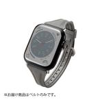  Elecom прямая поставка Apple часы частота [49mm 45mm 44mm 42mm] кожа одиночный булавка пряжка ( уголь черный )