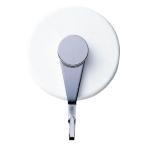 ●オート　強力マグネットフック　耐荷重：約１０ｋｇ（白）