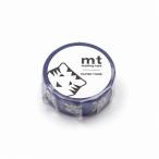 カモ井加工紙　mt×パピエ ティグル TIGRE blue　TIGRE blue