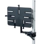  Sanwa Supply прямая поставка iPad* планшет для фигурная скобка установка arm 9.7~13 дюймовый соответствует зажим тип ( черный )