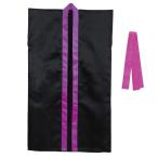 a- Tec атлас длинный - pi( пчела maki есть ) чёрный ( воротник фиолетовый ) M( чёрный / воротник фиолетовый )