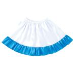 a- Tec soft атлас кромка оборка юбка синий ( белый / синий )