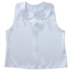 a- Tec soft атлас рубашка круг воротник есть белый J( белый )