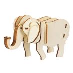 a- Tec из дерева 3D мозаика слон 