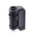  Ray mei глициния . портативный микроскоп ZOOM 60 раз ~120 раз портативный микроскоп свободный изучение урок . Rika ребенок студент compact ( черный )