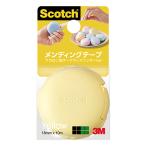 スリーエム　スコッチ［R］ メンディングテープ マカロン型テープディスペンサー付き　(小巻)巻芯径25mm（イエロー）