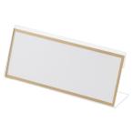 ●クラウン　L型カード立　本体(アクリル製)　外寸:幅150×高63mm