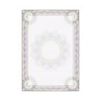 ●ササガワ　証書用紙 タカ印 賞状 卒園（保育）証書 感謝状 修了証書 合格証書 お約束状　A4判（彩紋）