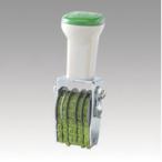 ●サンビー　テクノタッチ回転ゴム印　欧文日付(明朝体)　規格:5号・5連・欧文日付