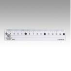 ●井上製作所　再生ペット定規　目盛:15cm