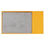 ミワックス　MEKAKUSHI DESKMAT　ダブル（イエロー）
