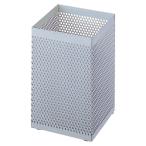 ナカバヤシ　ペンスタンド　角タイプ（シルバーメタリック）