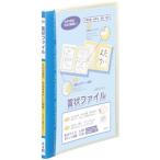 レイメイ藤井　賞状ファイル　Ａ３（ブルー）