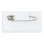 ●クラウン　名札　Ｕ型　スチロール製　仕様：安全ピン