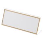 ●クラウン　L型カード立　本体(アクリル製)　外寸:幅150×高63mm