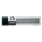 ウチダ　ドローインシャープ用芯 HB （0.3mmX60mm）12本入　HB