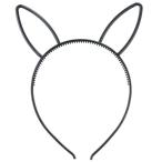 アーテック　ウサギ耳付きカチューシャ ブラック（ブラック）