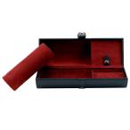 【並行輸入品】 アクセサリーケース ジュエリーボックス 収納 Decorebay トラベル サイズ ラウンド ウォッチ カフスボタン ジュエリー ボック