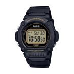 [ параллель импортные товары ] наручные часы Casio W219H серии цифровой датчик времени подсветка -ta- чёрный 50M WR 1100 секунд -тактный 