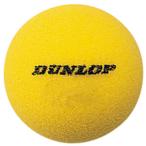 ショッピングスポンジ DUNLOP（ダンロップ）スポンジYL 1箱6球入 ショートテニス用スポンジボール NSPNGE2YL
