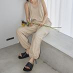 TODAYFUL 2023spring.summer トゥデイフル Cottonlinen Rough Combinaison コットンリネンラフコンビネゾン ノースリーブ 12310327