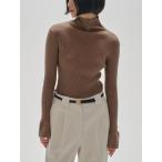 TODAYFULSALE 20%OFF トゥデイフル TODAYFUL トップス Flarecuffs Rib Knit フレアカフスリブニット ミドル丈 長袖 12420523