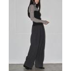 トゥデイフル TODAYFUL 2025Prefall ボトムス Bonding Wide Trousers ボンディングワイドトラウザーズ ロング丈 フルレングス 12420710