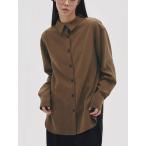 トゥデイフル TODAYFUL 2025winter トップス Peachskin Over Shirts ピーチスキンオーバーシャツ 長袖 ミドル丈 12520401 25秋冬