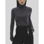 トゥデイフル TODAYFUL 2025prefall トップス Powdery Turtle Tops パウダリータートルトップス 長袖 ミドル丈 12520612