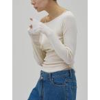 トゥデイフル TODAYFUL 2026Prefall トップス Soft Fraise Tops 8月下旬〜9月中旬予約 ソフトフライズトップス 長袖 オフショルダー ミドル丈 12620603