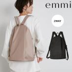 ショッピング小物 エミ emmi バッグ 25秋冬 eco 撥水２ｗａｙボディバックパック 小物 リュック 撥水 マザーバッグ 通勤 通学 13wgb259304