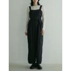 SALE60%OFF anuke 2024FallWinter アンヌーク オールインワン Satin Tuck Combinaison サテンタックコンビネゾン フルレングス 2024秋冬 62420398