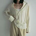 SALE30%OFF アンヌーク anuke セール 2025SpringSummer トップス Skipper Sheer Shirts  スキッパーシアーシャツ 長袖 ミドル丈 25春夏 62510428