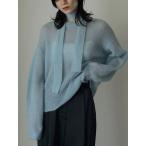 アンヌーク anuke 2025FallWinter トップス Mohair Ribbontie Knit モヘアリボンタイニット ミドル丈 長袖 スカーフ セット 25秋冬 62520517