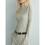 ショッピングトップス アンヌーク anuke 2025FallWinter トップス Slit Turtle Knit スリットタートルニット ミドル丈 長袖 25秋冬 62520530