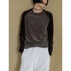 アンヌーク anuke 2025FallWinter トップス Sheervelour Baseball T-shirts 11月上旬〜中旬予約 シアーベロアベースボールTシャツ 25秋冬 62520605