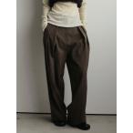 アンヌーク anuke 2025FallWinter ボトムス Tuck Wide Pants タックワイドパンツ フルレングス 25秋冬 62520724